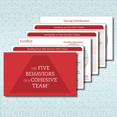 The Five Behaviors of a Cohesive Team™ Take-Away Cards